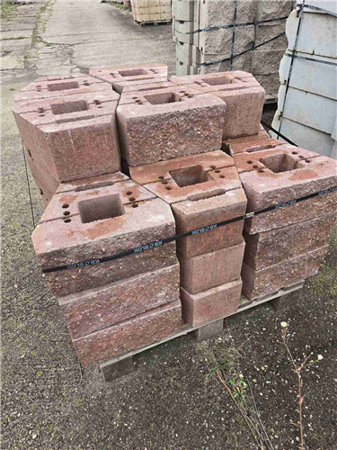 GEOSTONE miniFLAT štípaný Červeno-hnědá NESTANDARD