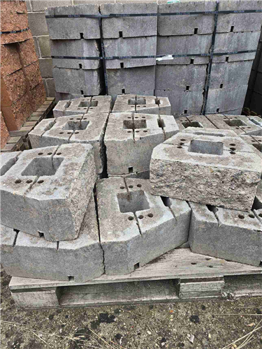 GEOSTONE miniFLAT štípaný Bílá natur-černá C8 NESTANDARD