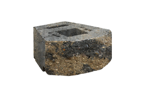 GEOSTONE miniBENT štípaný Pískovo-černá C8