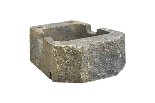 GEOSTONE miniSHELF štípaný Žluto-černá C8