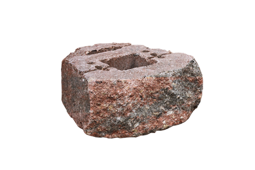 GEOSTONE miniBENT GRIND štípaný Červeno-černá