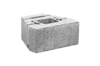 Geostone GWS II. mini FLAT hladký Bílý