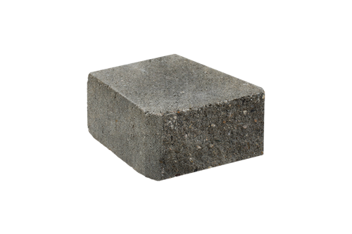 Garden Stone štípaný Bílá natur-černá C8