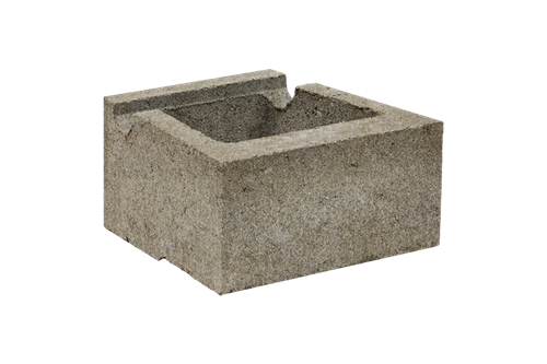 CUP STONE malý hladký Římsko-písková C8