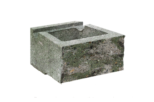 CUP STONE malý štípaný 3-C9-03