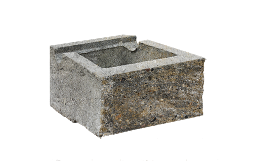 CUP STONE malý štípaný 3-C9-04