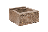 CUP STONE malý RUSTIK Skořicová