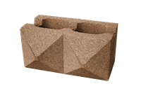 KB Pyramidový blok Hnědá