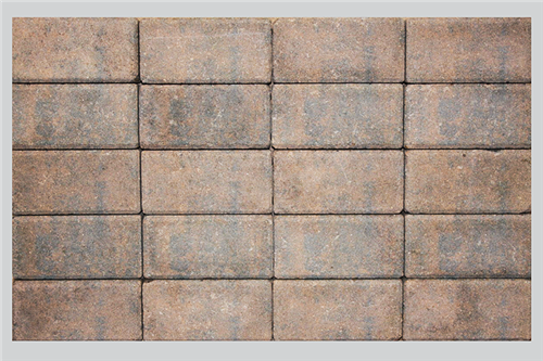 Zámková betonová dlažba UNIHOLAND 80 AQUA GRIND Skořicovo-černá