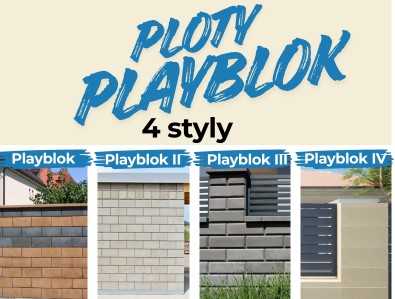 Řada tvarovek Playblok přináší řešení pro každého