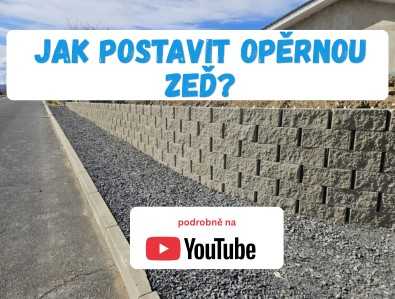 Jak postavit opěrnou zeď svépomocí